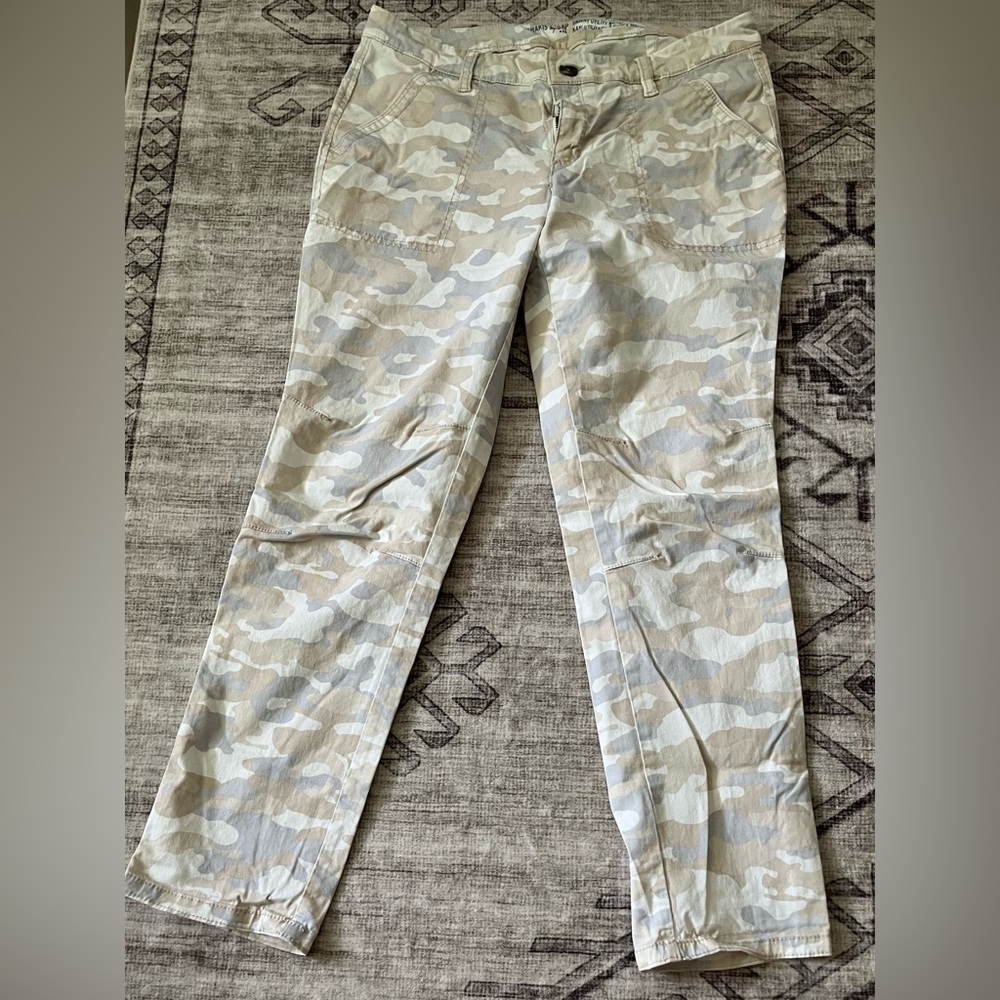 GAP Khaki Skinny Utility Pants